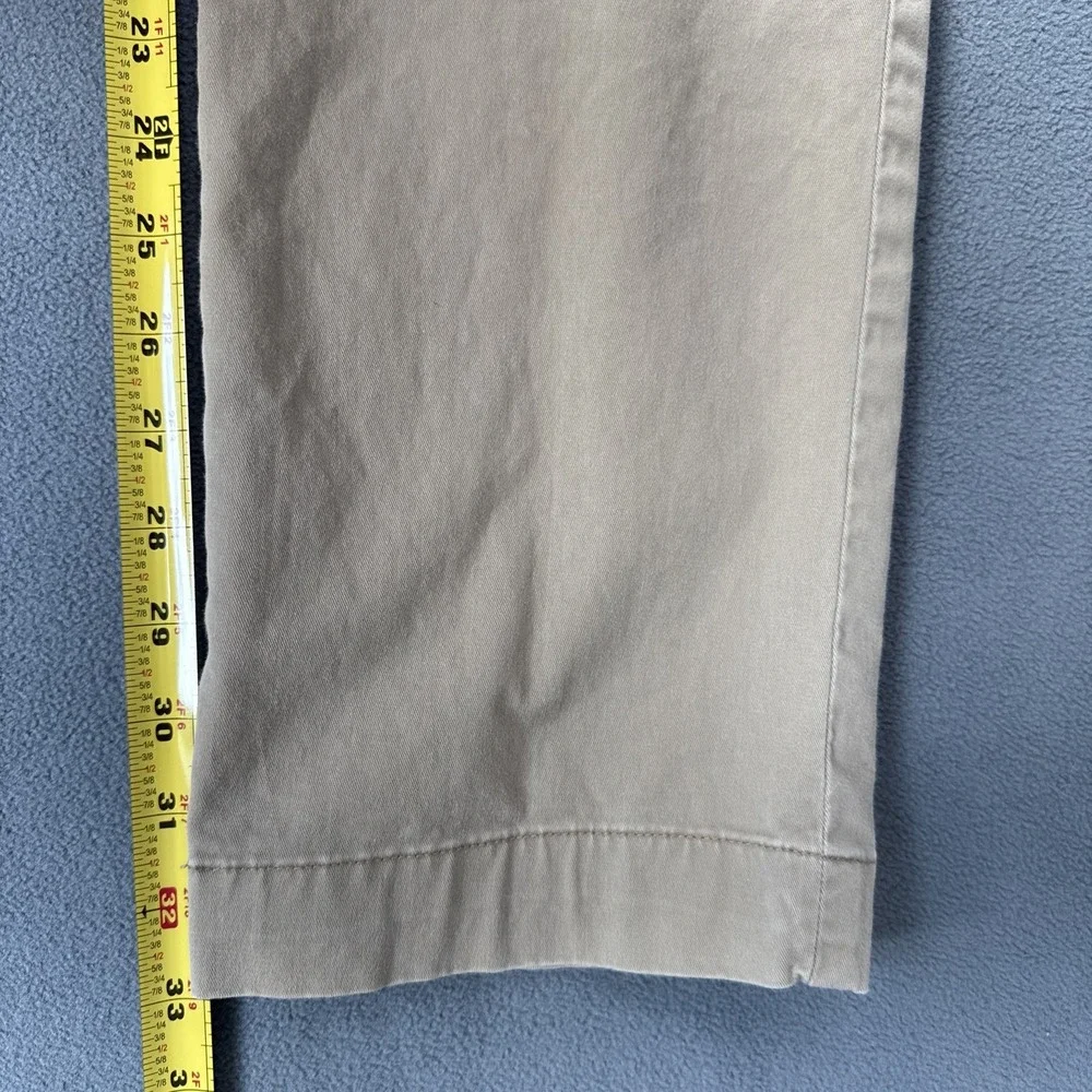 Polo Ralph Lauren Chino Pants Mens 34x34 Khaki Stretch Cotton Twill Straight Fit